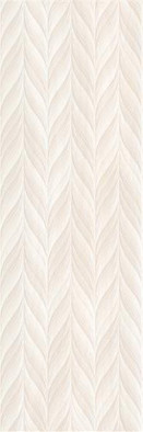 Настенная плитка 2416 Gravity Cream Rustic 43x107 матовая, рельефная (структурированная) керамическая