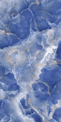 Керамогранит Krion Blue 60x120 Maimoon Lucent carving, полированный универсальная плитка