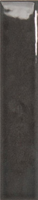 Настенная плитка Nouvelle Charcoal Gloss 3x16 Wow глянцевая керамическая 139384
