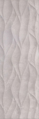 Декор Pacific Light Grey W M/STR 30x90 R Satin 1 сатинированный керамический