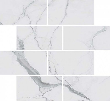 Мозаика I Classici Statuario 7.5x15 6mm Muretto Soft керамогранитная 30x30 фото Мозаика I Classici Statuario 7.5x15 6mm Muretto Soft керамогранитная 30x30