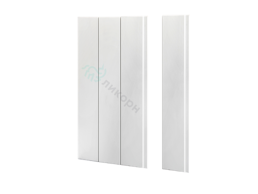 Скандинавская стеновая панель МДФ Ликорн белая матовая окрашенная