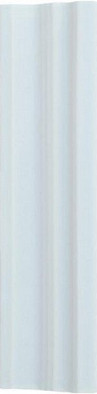 Бордюр Cornisa Ice Blue 5x19,8 глянцевый керамический