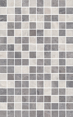 Декор MM6268C Мармион Серый Мозаичный 25х40 Kerama Marazzi глянцевый керамический фото Декор MM6268C Мармион Серый Мозаичный 25х40 Kerama Marazzi глянцевый керамический