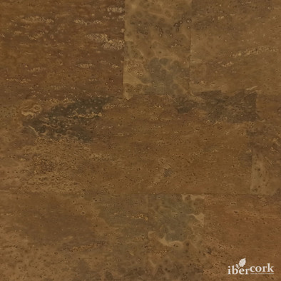 IberCork Марбелья Маррон 600x300 Пробковые настенные покрытия в пластинах EasyCork клеевое соединение