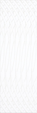 Настенная плитка Satin White Across 30х90 Gravita матовая керамическая 78801855