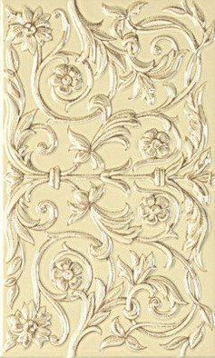 Бордюр Unicorni Crema B 12,5x20 керамический