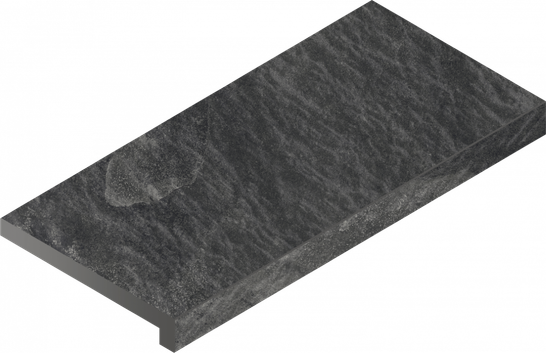 Ступень угловая Материя X2 Titanium Scal.33x120 Ang. Dx керамогранит матовая Italon x2  620070002846