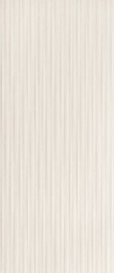 Настенная плитка 3D Wall Plaster Combed White 50x120 Atlas Concorde Italy матовая керамическая AHQX