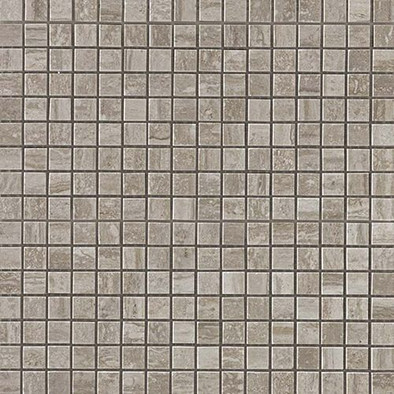 Мозаика Marvel Travertino Silver Mosaic керамика 30.5х30.5 см глянцевая, коричневый