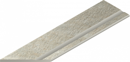 Керамогранит Magma Mineral Bordo 30x120 Svasato Round Sx Italon x2 структурированный бортик закругленный с выемкой левый 620090001310