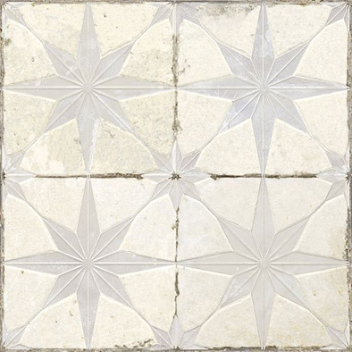 Керамогранит Fs Star White Lt 45x45x0,95 Peronda матовый, рельефный (рустикальный) универсальная плитка 0100338189