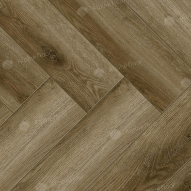 Ламинат Alpine Floor Herringbone 8 Pro LF102-09 Дуб Марсель 606х101х8 8 мм 33 класс с фаской
