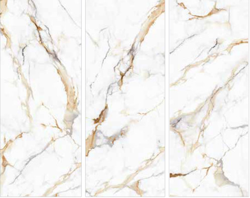 Керамогранит Neolith Gold Random 120х300 Favania глянцевый универсальный