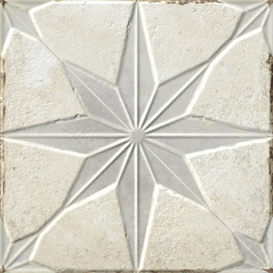 Керамогранит 40468 Fs Starlight White LT 22.3x22.3 Peronda антискользящий (grip), матовый, рельефный (рустикальный) универсальная плитка А002244