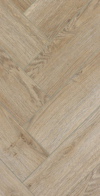 Кварцвиниловая плитка CronaFloor Дуб Лилль H LVT 007 Herringbone LVT 43 класс 640х128х2.5 мм (ламинат) с фаской