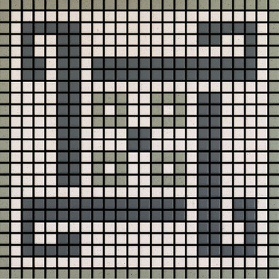 Мозаика Memoria Ombra MEMOA08 керамика 30х30 см Appiani матовая чип 12х12 мм, бежевый, зеленый, серый