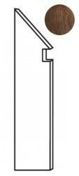 Плинтус Etic Palissandro Battiscopa Sag.SX ANCS 7,2x30 шт керамогранит