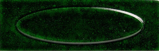 Настенная плитка Capella Emerald 6.5х20 APE Ceramica Carmen глянцевая, рельефная (структурированная) керамическая