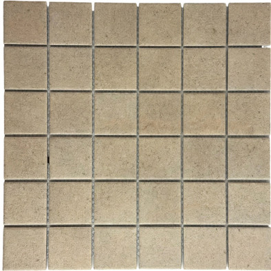 Мозаика Marble Mosaic Antislip Vanilla керамогранит 30.6х30.6 см антислип чип 48х48 мм бежевый