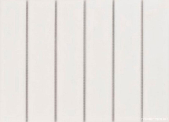 Мозаика Porcelain mosaic Mosaic 4.5x19.5 Y45P801 Белая матовая керамогранит 19.5х28.8 см чип 45х195 мм