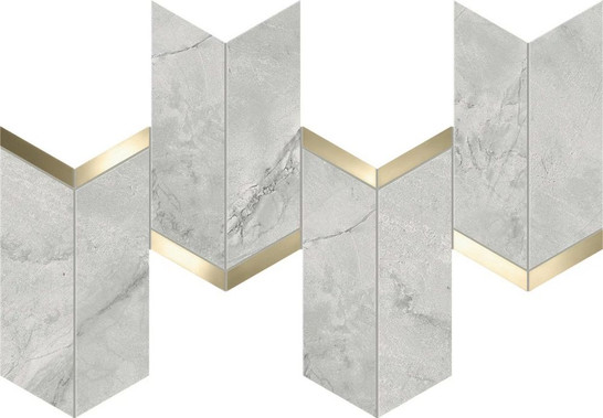 Мозаика Marvel Grey Cloud Mosaico Chevron Lappato 19,2x46,3 керамогранит лаппатированная, серый AF8Z фото Мозаика Marvel Grey Cloud Mosaico Chevron Lappato 19,2x46,3 керамогранит лаппатированная, серый AF8Z