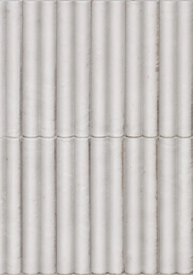 Керамогранит Lume White 3D Swing Lux Str 6х24 Marazzi Italy полированный универсальная плитка MP97