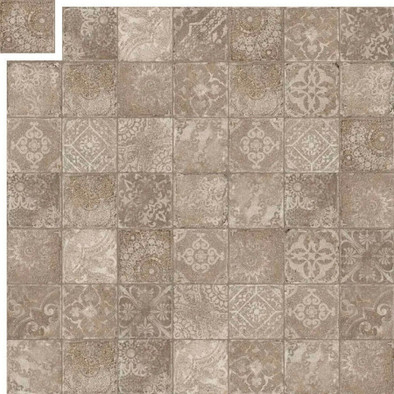 Декор Dec.Mix Pomposa Mineral 20x20 Isla Tiles керамогранит матовый 1006828