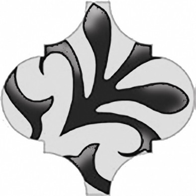 Декор OS/A33/65000 Арабески Глянцевый Орнамент 6.5x6.5 Kerama Marazzi керамический