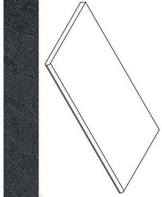 Титанио Бортик 30x60 Закругленный Titanio Bor.30x60 Round матовый