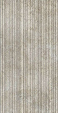 Настенная плитка Aix 3D Row Cendre 40x80 матовая керамическая