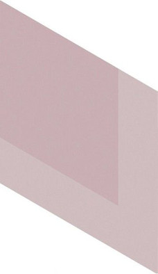 Декор Flow Diamond Decor Old Rose 13,9x23,95 глазурованный, матовый керамогранит
