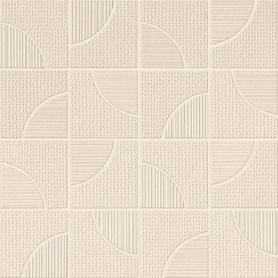Мозаика Aplomb Cream Mosaico Arch 32x32 керамика матовая, бежевый A6SL
