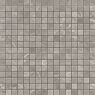 Мозаика Marvel Grey Fleury Mosaico Lapp. керамогранит 30х30 см лаппатированная, серый