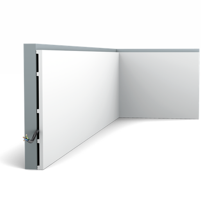 SX207 плинтус Orac Decor дюрополимер 2000х250х13 мм