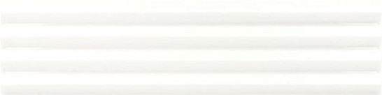 Настенная плитка Praia White Glossy Equipe 5x20 глянцевая, рельефная (структурированная) керамическая 28469