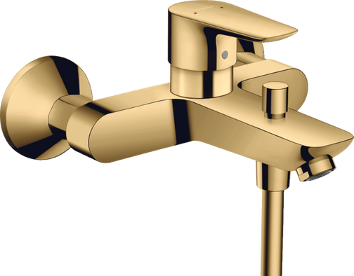 Смеситель Hansgrohe Talis E для ванны, золото