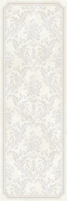 Декор Saphie White 01 30x90 Gracia Ceramica глянцевый керамический 010301002136