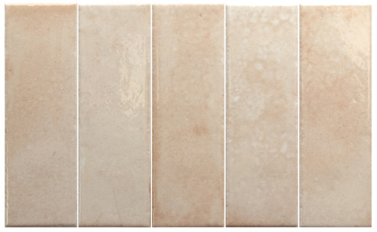 Керамогранит 32337 Bohemian Peach 6х18.6 Equipe глянцевый, рельефный (рустикальный) настенная плитка УТ-00066811