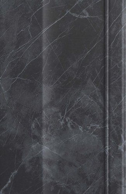 Бордюр Marvel Noir S.Laurent Alzata керамический