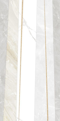 Декор Bayron Gold DW9BAO09 AltaCera 25x50 глянцевый керамический