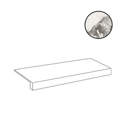 Ступень фронтальная Forte Dei Marmi Quark Oyster White Scal. Front. 33x80 керамогранит матовая Atlas Concorde 620070002664 фото Ступень фронтальная Forte Dei Marmi Quark Oyster White Scal. Front. 33x80 керамогранит матовая Atlas Concorde 620070002664