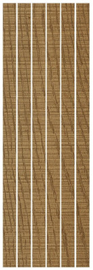 Мозаика Living Ceramics Riga Mosaic 590 Honey 30x90 керамогранит матовая коричневый LV11794