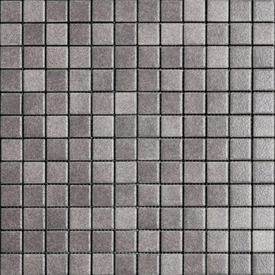 Мозаика Anthologhia Plumbago керамика 30х30 см Appiani полуглянцевая чип 25х25 мм, бежевый, серый MOS 7004