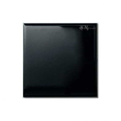 Мозаика FK-106A керамика глянцевая чёрная 10х10 см глянцевая