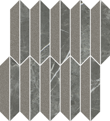 Мозаика Noisy Whisper Graphite Cieta MIX Mat керамика 27.4х29.8 см глянцевая серый CPNO0008