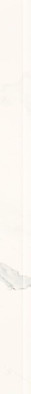 Бордюр Livia Bianco London Paradyz Ceramika 5.8x75 глянцевый керамический 13172989603