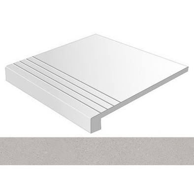 Ступень фронтальная Beta Gradone Cemento 60x60 керамогранит антискользящая (grip), матовая фото Ступень фронтальная Beta Gradone Cemento 60x60 керамогранит антискользящая (grip), матовая