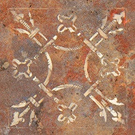 Керамогранит Scs Trivia Rust 19.8х19.8 Simpolo матовый универсальная плитка MPL-061920