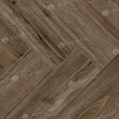 Ламинат Alpine Floor Herringbone 8 Pro LF102-10 Дуб Бордо 606х101х8 8 мм 33 класс с фаской